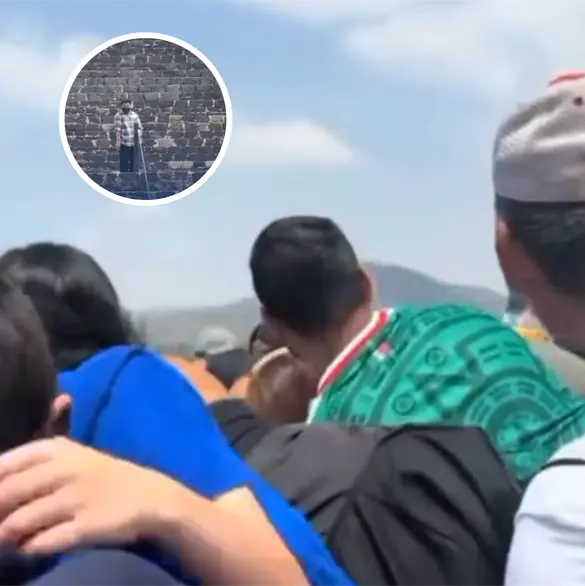 "Si se mueven, los sacrifico": reh&eacute;n graba desde la cima momento exacto del ataque en Teotihuac&aacute;n
