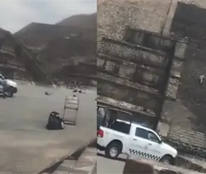 Balacera en Teotihuac&aacute;n: tirador se enfrent&oacute; a la Guardia Nacional; as&iacute; fue el momento