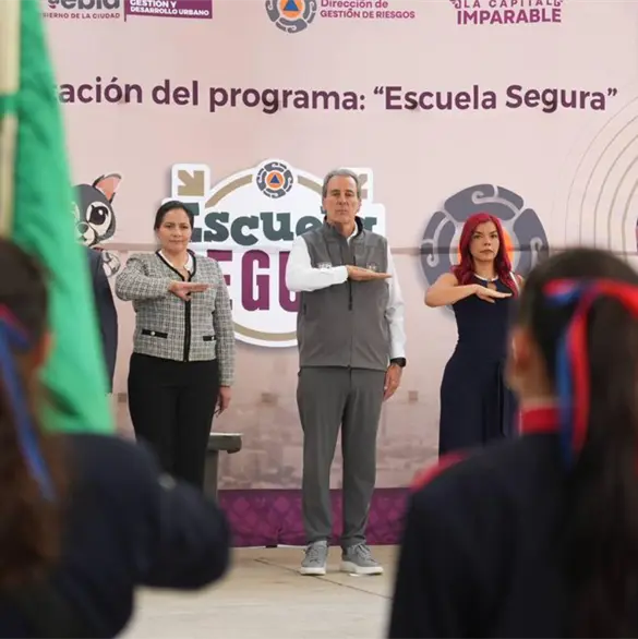 Programa Escuela Segura en Puebla: as&iacute; ense&ntilde;an a estudiantes a identificar riesgos