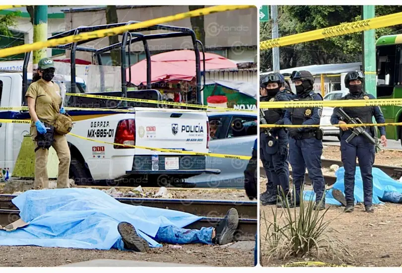 Motociclista es apu&ntilde;alado en segundos afuera de La Raza y muere frente a testigos | VIDEO