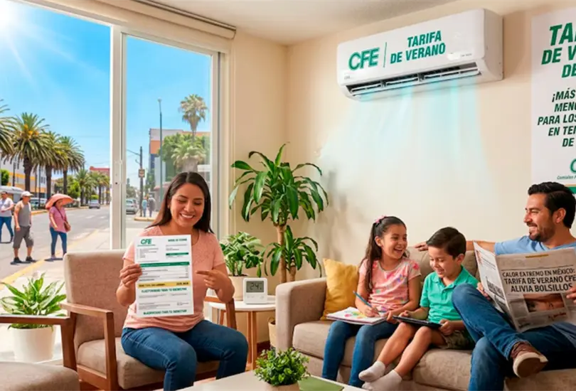 La tarifa de verano de la CFE beneficia a millones de mexicanos.