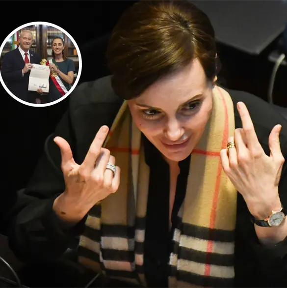 "Llora en privado": Lilly T&eacute;llez explota contra Sheinbaum por "re&iacute;rse" de embajador Ronald Johnson y la acaban