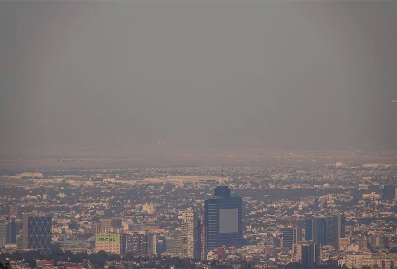 Hay contingencia ambiental en el Valle de M&eacute;xico.