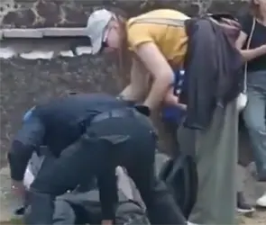 &iexcl;Vive, por favor, no te mueras!: Difunden nuevo video de los momentos tras el tiroteo en Teotihuac&aacute;n
