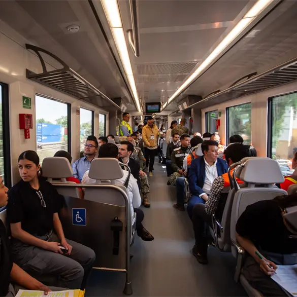 As&iacute; fue el arranque del Tren Buenavista-AIFA inaugurado por Sheinbaum