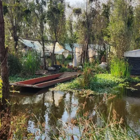Padre encuentra a su yerno enterrando el cuerpo de su hija en Xochimilco; la habría matado a golpes