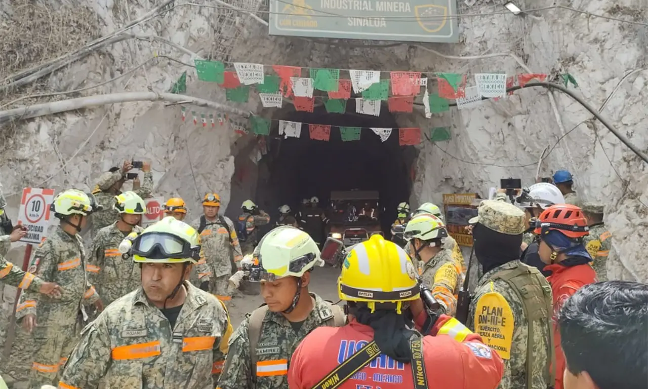  Encontraron al último minero atrapado en Sinaloa. Imagen ilustrativa. 