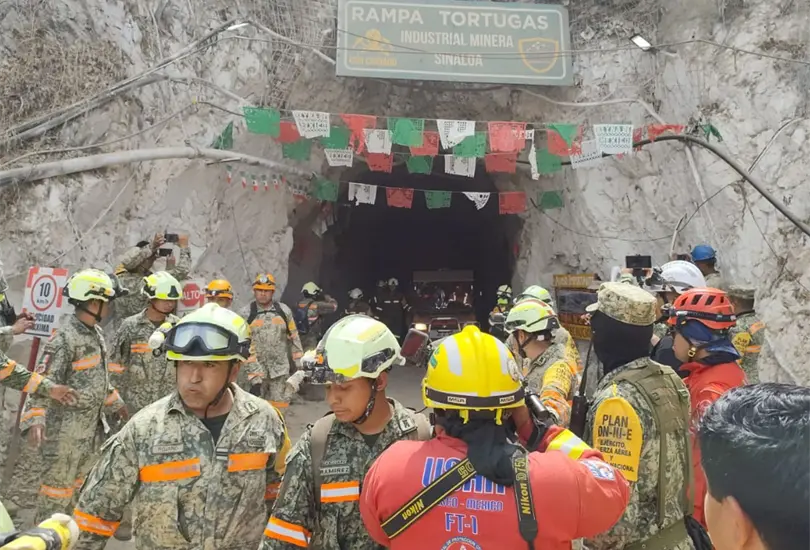 Encontraron al &uacute;ltimo minero atrapado en Sinaloa. Imagen ilustrativa.