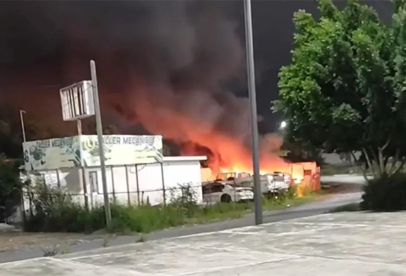 Reynosa amanece bajo fuego: bloqueos, balaceras y caos tras presunta captura criminal