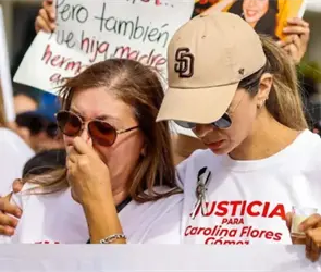 Madre de Carolina Flores rompe el silencio y descarta conflicto con su yerno