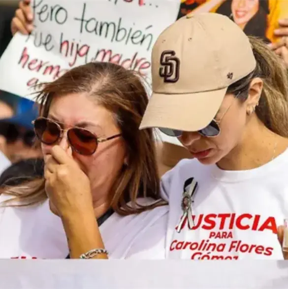 Madre de Carolina Flores rompe el silencio y descarta conflicto con su yerno