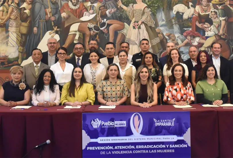 Puebla presenta avances en plan contra violencia de g&eacute;nero.