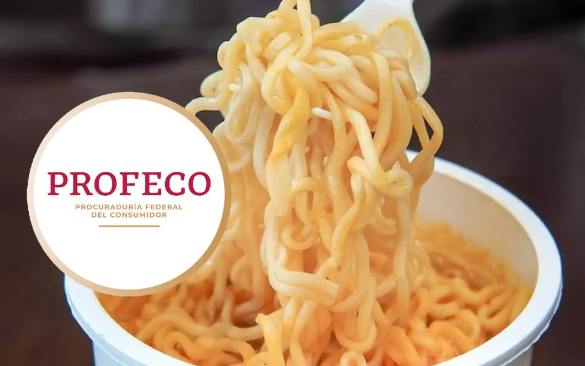 Esta es la mejor sopa instantánea, según Profeco 
 