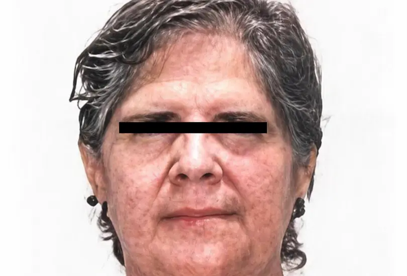 Erika María escapó de la justicia.