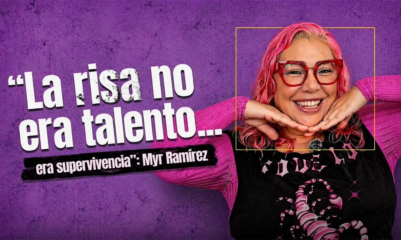  Myr Ramírez, comediante, guionista y maestra, cuenta sobre su versión más auténtica en su carrera artística. 