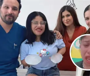 Lupita TikTok rompe en llanto ante las cr&iacute;ticas por aparecer en una cl&iacute;nica con implantes