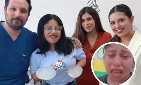 Lupita TikTok rompe en llanto ante las cr&iacute;ticas por aparecer en una cl&iacute;nica con implantes