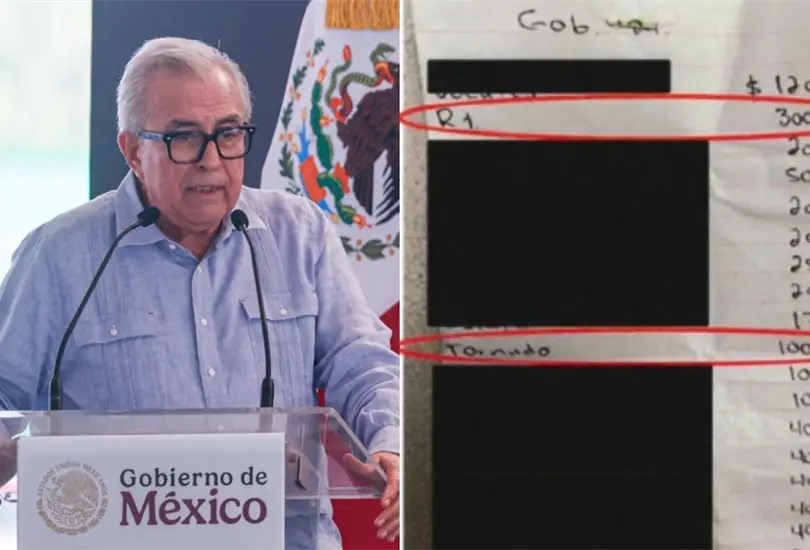 EE.UU. basa acusaci&oacute;n contra Rocha Moya en una sola evidencia: una "narcon&oacute;mina" manuscrita