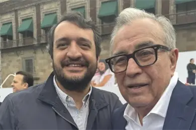De la credencial a la controversia: las veces que Andy L&oacute;pez Beltr&aacute;n coincidi&oacute; con Rocha Moya