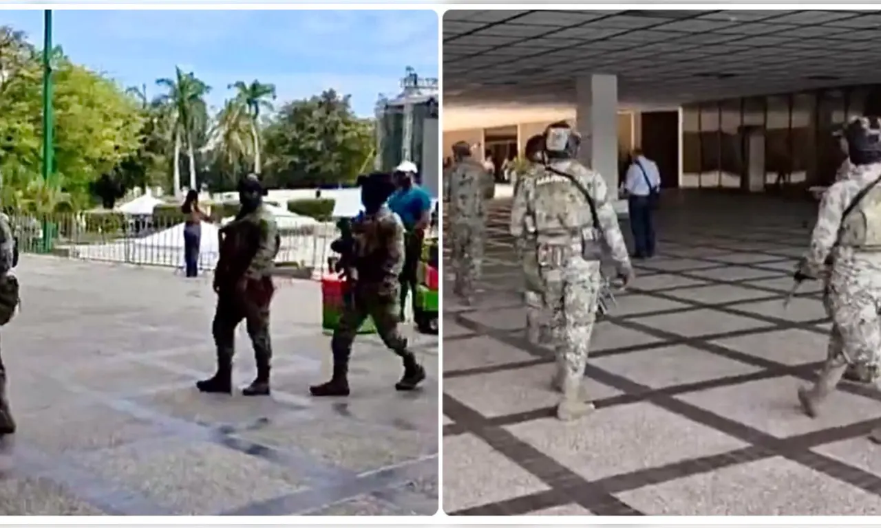  Culiacán bajo resguardo: Marina protege Palacio de Gobierno ante tensión por Rocha Moya 
