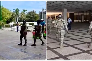 Culiac&aacute;n bajo resguardo: Marina protege Palacio de Gobierno ante tensi&oacute;n por Rocha Moya