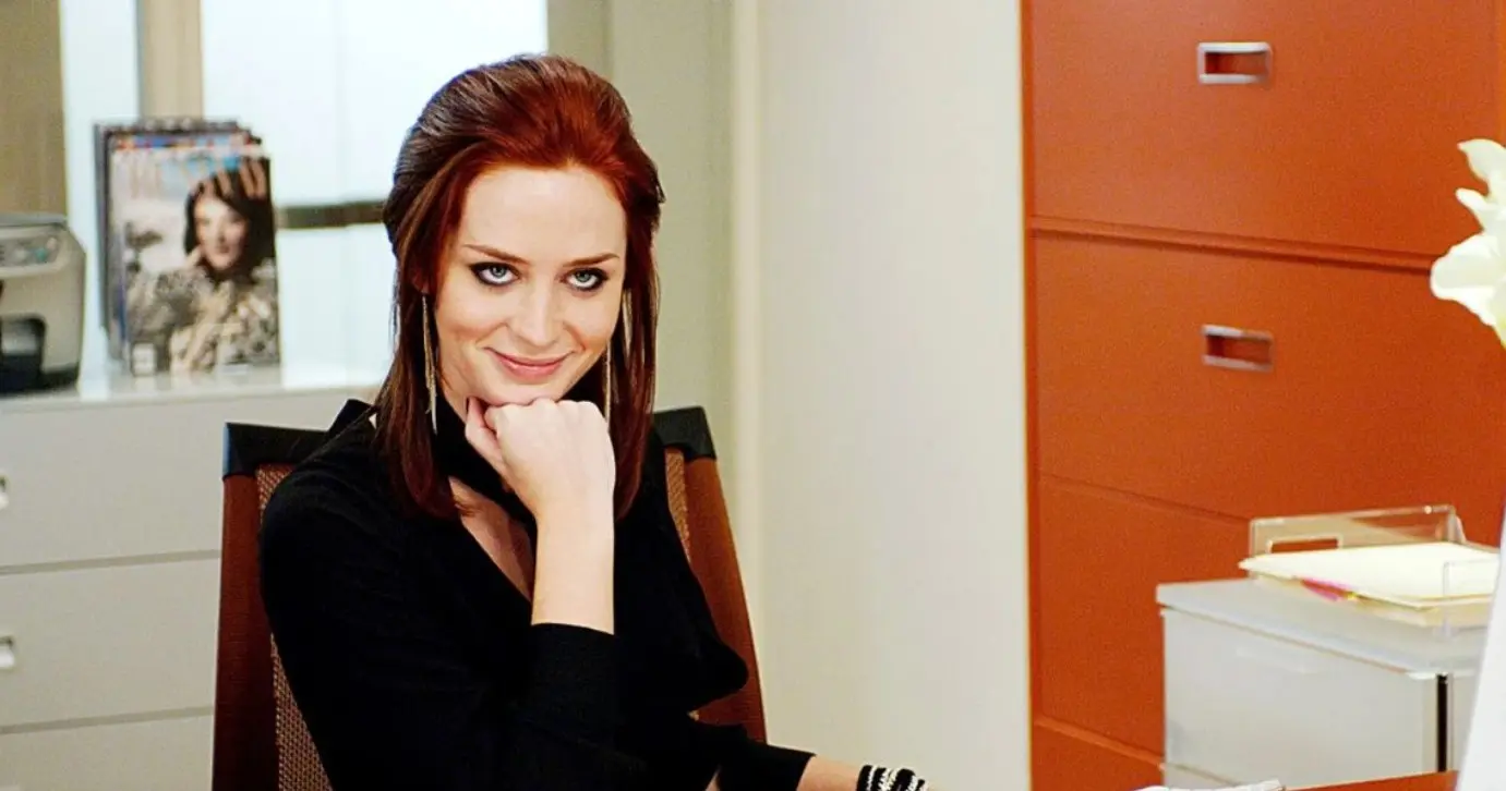  Emily Blunt en El diablo viste a la moda 