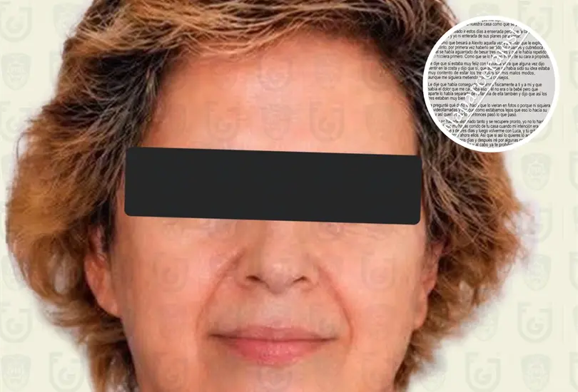 Erika Mar&iacute;a fue capturada en Venezuela.