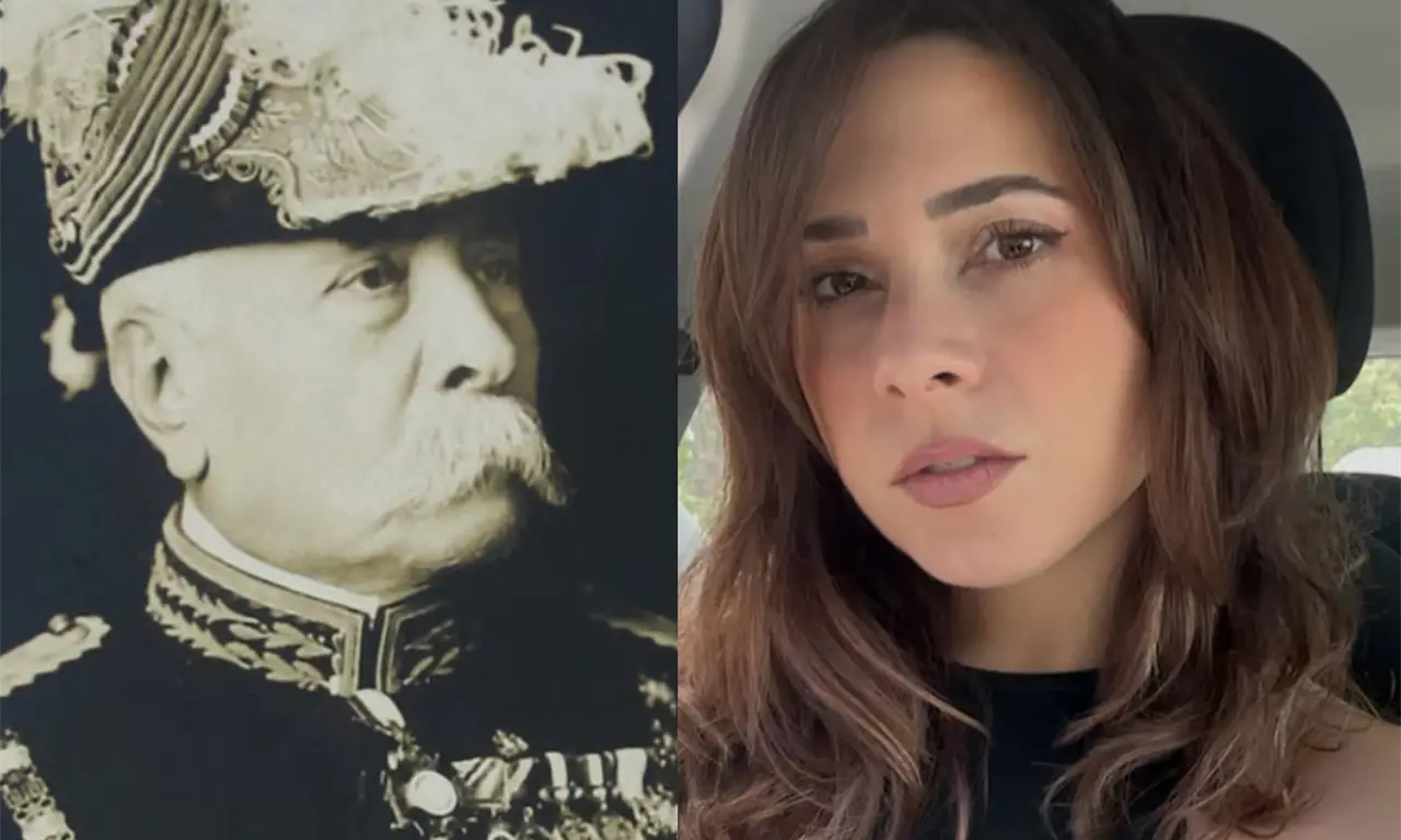  La tataranieta de Porfirio Díaz ha generado debate al mostrar una vida alejada del lujo ligado a su tatarabuelo. 