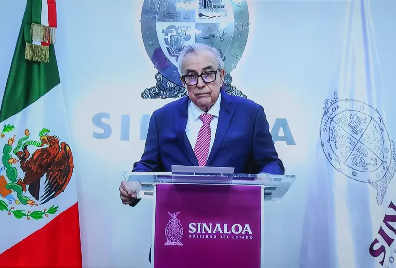 Rocha Moya pide licencia tras investigaci&oacute;n por v&iacute;nculos con el narco
