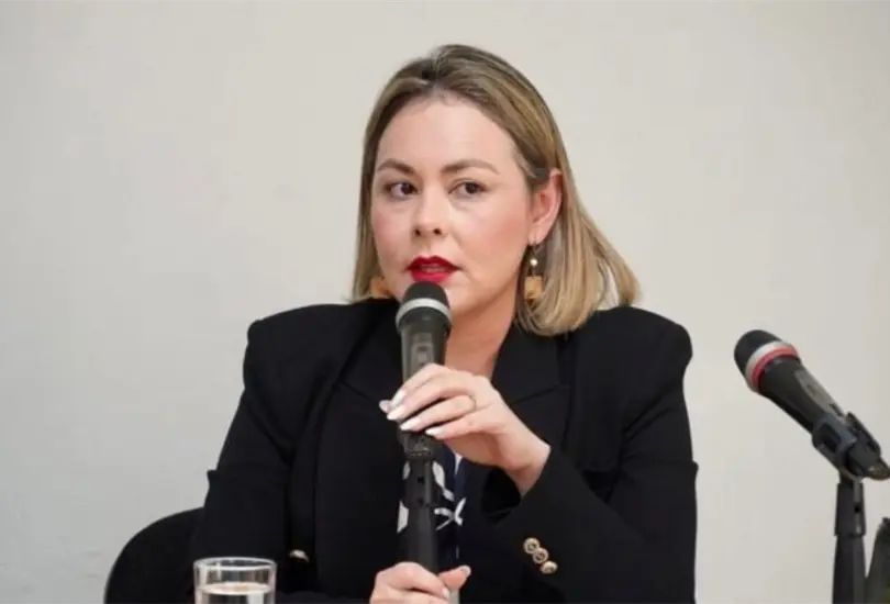 Yeraldine Bonilla asume como gobernadora interina de Sinaloa tras licencia de Rocha Moya