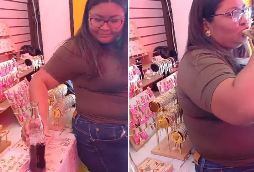 Mujer es apodada Lady Tacos