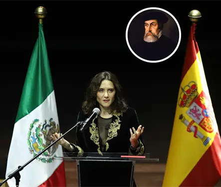 &iquest;Qui&eacute;n es Isabel D&iacute;az Ayuso, la espa&ntilde;ola que homenaje&oacute; al conquistador Hern&aacute;n Cort&eacute;s en la CDMX?