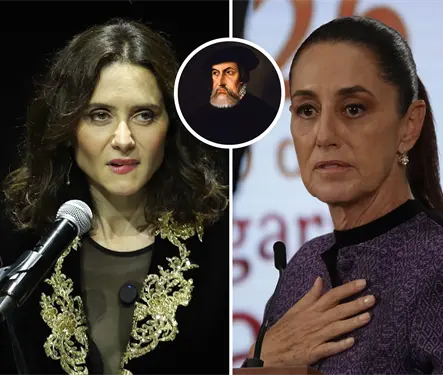 "Est&aacute;n destinados a la derrota": Sheinbaum tras pol&eacute;mica por homenaje a Hern&aacute;n Cort&eacute;s en la CDMX