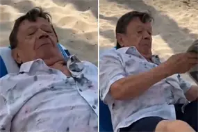 &iquest;No muri&oacute;? La verdad del video viral de Chabelo descansando en una playa de Asia