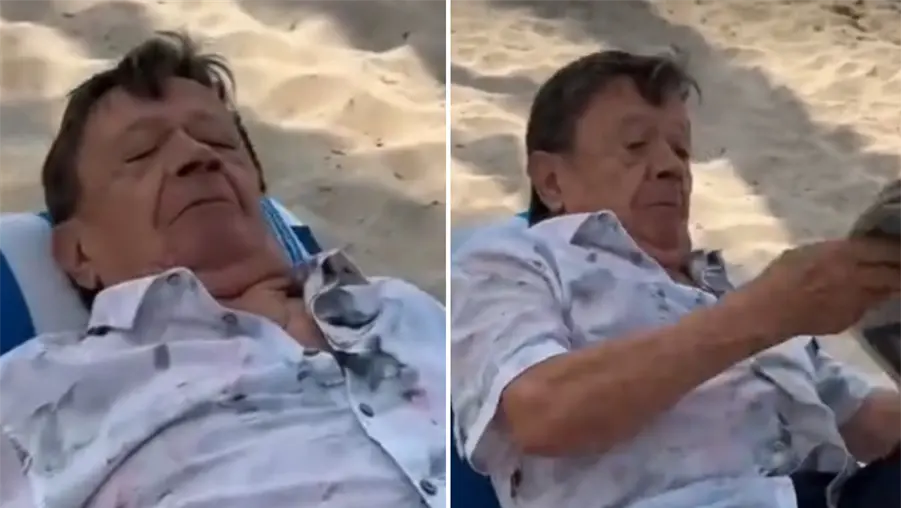 &iquest;No muri&oacute;? La verdad del video viral de Chabelo descansando en una playa de Asia