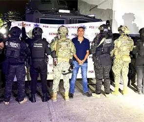 &iexcl;Cae "El Chuky"! Detienen en Colima a presunto jefe del CJNG vinculado a homicidios y desapariciones