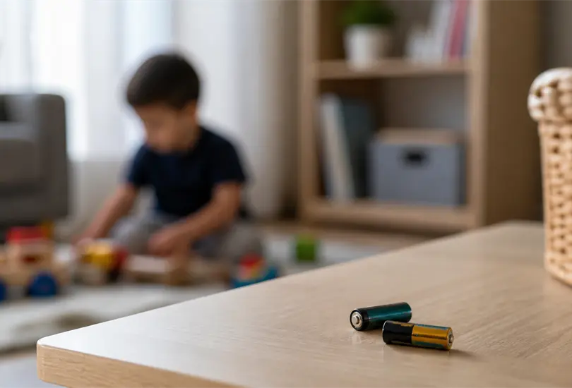 Ni&ntilde;o de 4 a&ntilde;os muerde pila AA y queda en riesgo de muerte