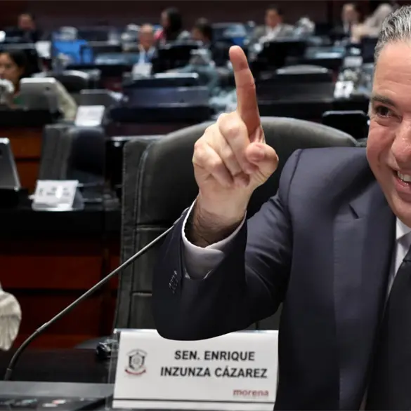 &iquest;Miedo o precauci&oacute;n?: Enrique Inzunza se ausenta del Senado mientras se cierra el cerco por acusaciones desde EE.UU.