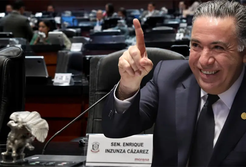 Inzunza se ausenta del Senado por acusaciones desde EE.UU.
