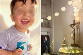 "Te pido perd&oacute;n, hijo": Dan el &uacute;ltimo adi&oacute;s a Vicente, ni&ntilde;o de 3 a&ntilde;os que muri&oacute; encerrado en un auto