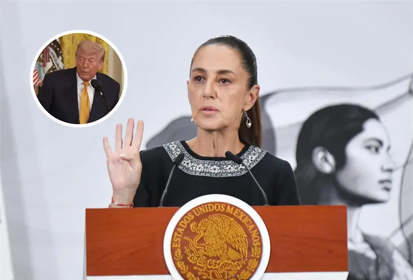 Claudia Sheinbaum respondi&oacute; a las amenazas de Trump.