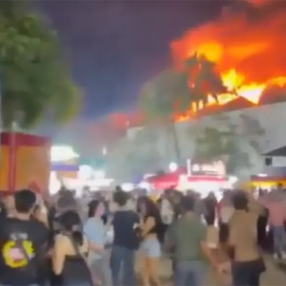 "&iexcl;Hay tanques de gas!": videos muestran caos tras incendio en Feria de Tabasco