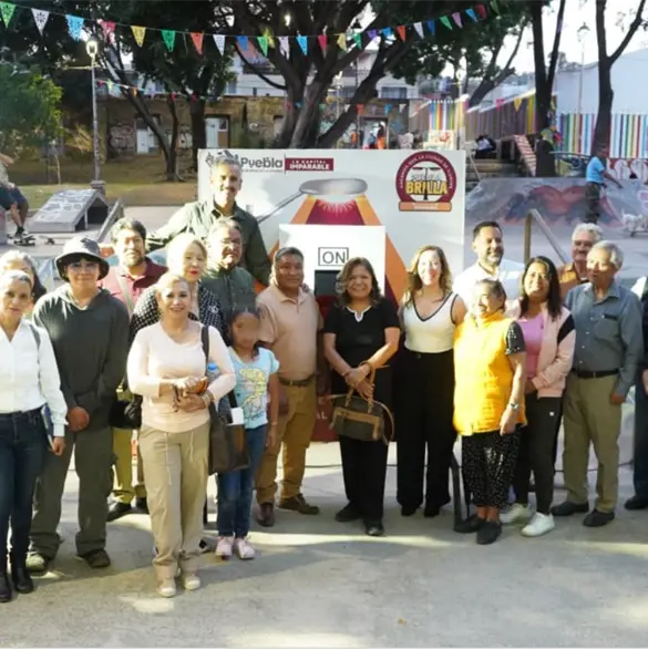 Puebla Brilla alcanza cobertura total LED en el Barrio de Xonaca