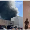 Fuerte incendio consume plaza en Los Mochis; reportan varios muertos y m&uacute;ltiples lesionados
