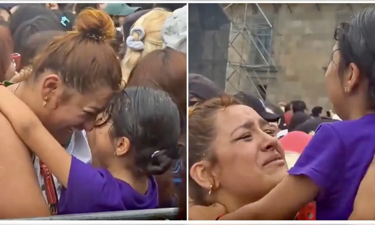 Regalan boletos de BTS a mamá e hija que lloraron juntas en el Zócalo 