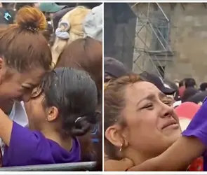Regalan boletos de BTS a mam&aacute; e hija que lloraron juntas en el Z&oacute;calo