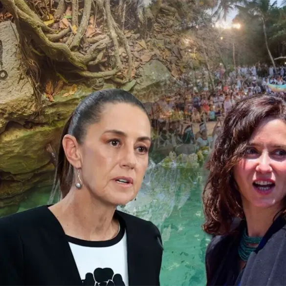 Xcaret desmiente a Isabel Diaz Ayuso: Sheinbaum no amenaz&oacute; a nadie