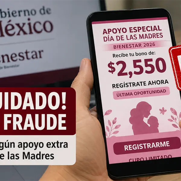 As&iacute; opera la estafa del falso apoyo del Bienestar por el D&iacute;a de las Madres