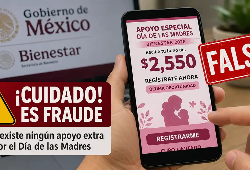 As&iacute; opera la estafa del falso apoyo del Bienestar por el D&iacute;a de las Madres