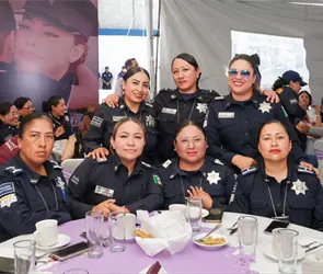 D&iacute;a de las Madres en Puebla: SSC reconoce a polic&iacute;as con festejo y apoyo institucional